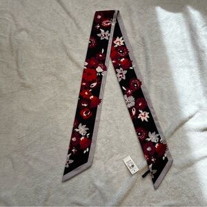 Brand New with Tags! Ann Taylor Factory floral design scarf ascot.